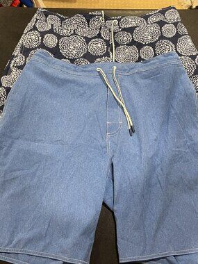 2 Pairs of Mens Johnnie O swim shorts bathing suit 2XL